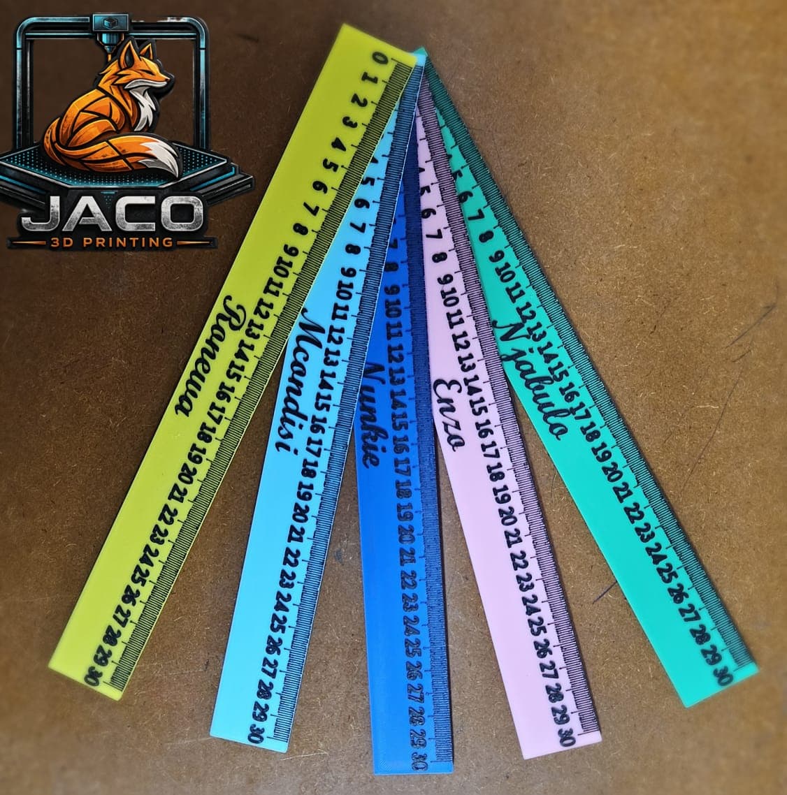 Custom Name Ruler